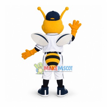 Baseball Player Sport Bee Mascot Costume Baseball Player Sport Bee Mascot Costume