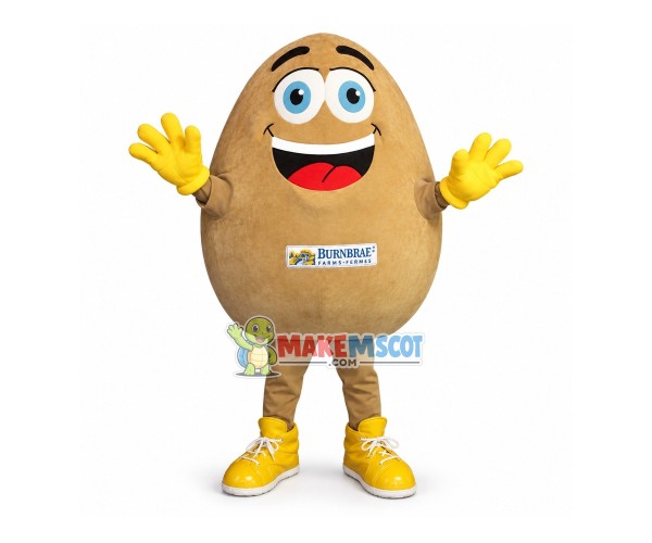 Pellicle Potato Cartoon Mascot Costume Pellicle Potato Cartoon Mascot Costume