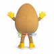 Pellicle Potato Cartoon Mascot Costume Pellicle Potato Cartoon Mascot Costume