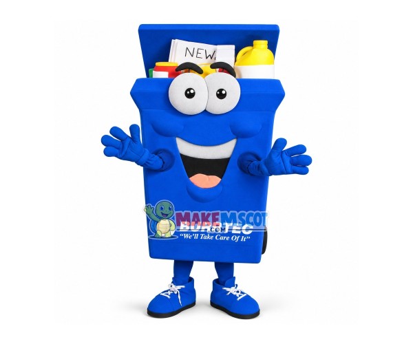 Recycle Bin For Optimized Service Mascot Costume Recycle Bin For Optimized Service Mascot Costume