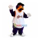 Exclaiming Clumsy Duck Mascot Costume Exclaiming Clumsy Duck Mascot Costume