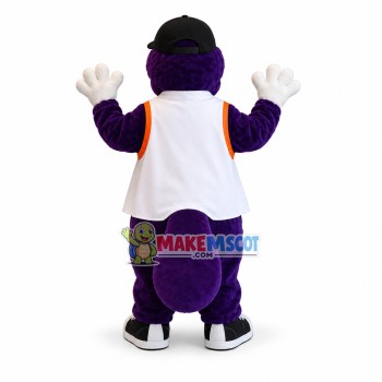 Exclaiming Clumsy Duck Mascot Costume Exclaiming Clumsy Duck Mascot Costume