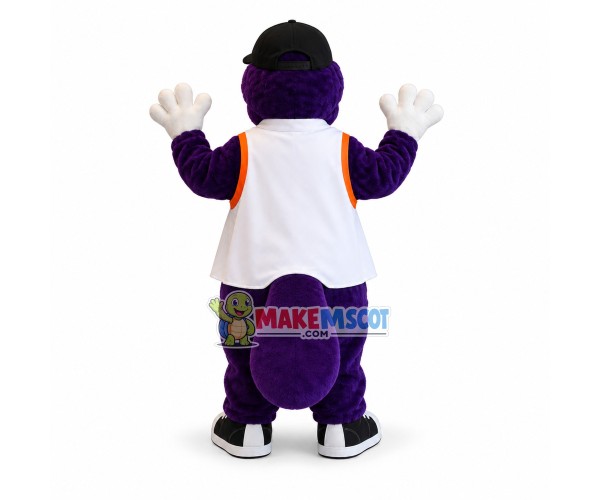 Exclaiming Clumsy Duck Mascot Costume Exclaiming Clumsy Duck Mascot Costume