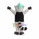 Flexible Acrobat Raccoon Mascot Costume Flexible Acrobat Raccoon Mascot Costume