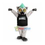 Flexible Acrobat Raccoon Mascot Costume