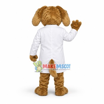 Rescued Doctor Dog Mascot Costume For Medical Plan Rescued Doctor Dog Mascot Costume For Medical Plan