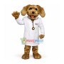 Rescued Doctor Dog Mascot Costume For Medical Plan
