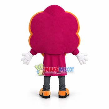 Bright Flower In Full Bloom Mascot Costume