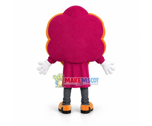 Bright Flower In Full Bloom Mascot Costume Bright Flower In Full Bloom Mascot Costume