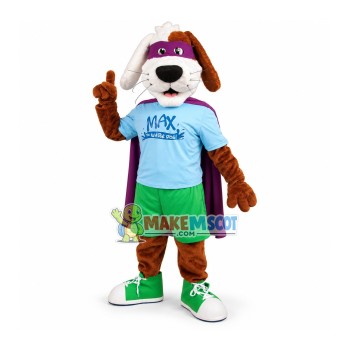 Command Dog In The Cloak Mascot Costume Command Dog In The Cloak Mascot Costume