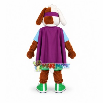 Command Dog In The Cloak Mascot Costume