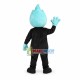Black & Blue Gas Doll Mascot Costume Black & Blue Gas Doll Mascot Costume