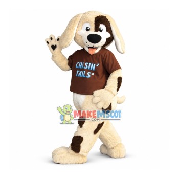 Agile Dog Mascot Costume For Outdoor Company Agile Dog Mascot Costume For Outdoor Company