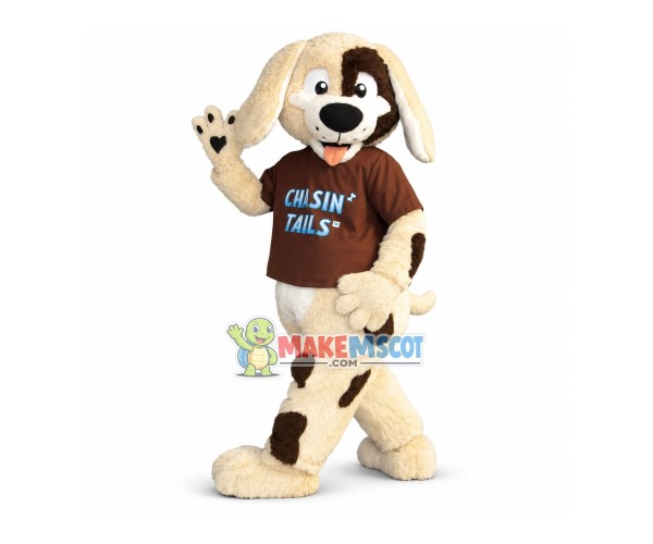 Agile Dog Mascot Costume For Outdoor Company