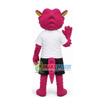 Enchanting Female Dragon Mascot Costume Enchanting Female Dragon Mascot Costume