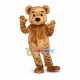 Brown Bear With Raised Eyebrows Mascot Costume Brown Bear With Raised Eyebrows Mascot Costume