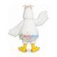 Messy White Chicken Mascot Furry Costume Messy White Chicken Mascot Furry Costume