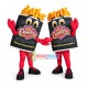 Famous Cartoon Crab Fries Mascot Costume Famous Cartoon Crab Fries Mascot Costume