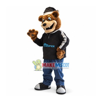 Positive Coach Bear Mascot Costume