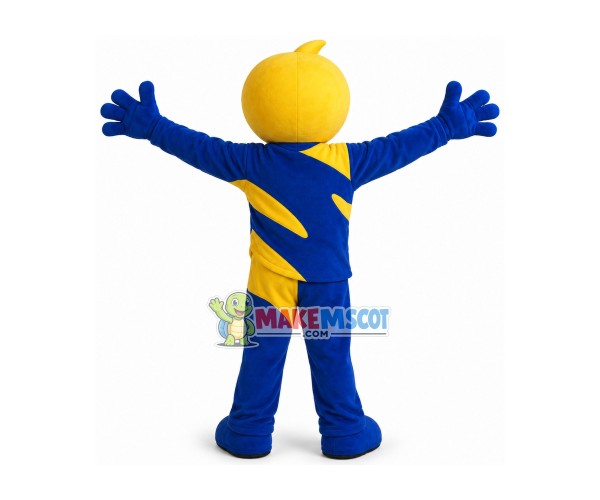 Sunny Blue Doll Mascot Costume For Children Sunny Blue Doll Mascot Costume For Children