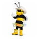 Singing Bee Of Music Festival Mascot Costume Singing Bee Of Music Festival Mascot Costume