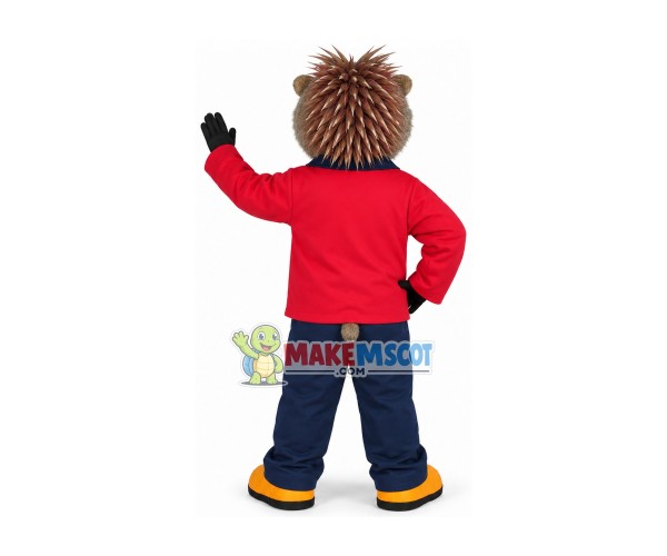 Bristle DJing Dog Mascot Costume Bristle DJing Dog Mascot Costume