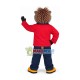 Bristle DJing Dog Mascot Costume Bristle DJing Dog Mascot Costume