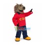 Bristle DJing Dog Mascot Costume