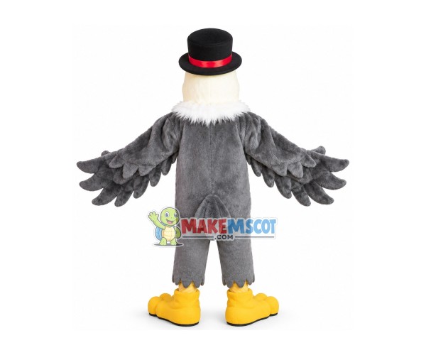 Etiquette Gentleman Eagle Mascot Costume Etiquette Gentleman Eagle Mascot Costume