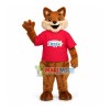 The Friendly Fox Of The Hotel Mascot Costume