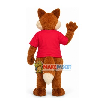 The Friendly Fox Of The Hotel Mascot Costume