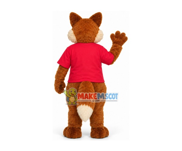 The Friendly Fox Of The Hotel Mascot Costume