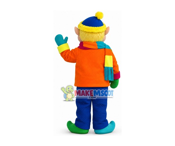 Cartoon Elf Of City Symbol Mascot Costume