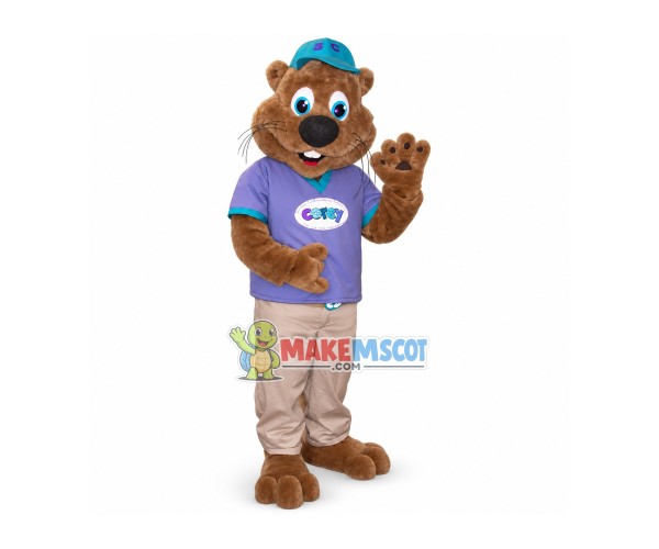 Professional Plush Brown Squirrel Mascot Costume Professional Plush Brown Squirrel Mascot Costume