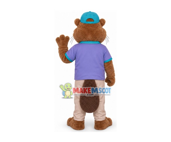 Professional Plush Brown Squirrel Mascot Costume Professional Plush Brown Squirrel Mascot Costume