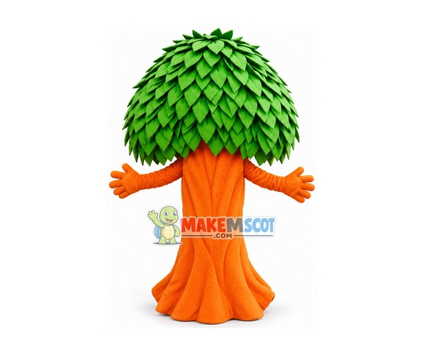 Towering Leafy Old Tree Mascot Costume Towering Leafy Old Tree Mascot Costume