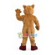Power Tiger With Developed Pectoral Muscles Mascot Costume Power Tiger With Developed Pectoral Muscles Mascot Costume