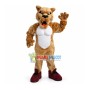 Power Tiger With Developed Pectoral Muscles Mascot Costume