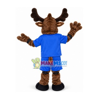 Meaningful Moose Mascot Costume For Equipment Developer Meaningful Moose Mascot Costume For Equipment Developer