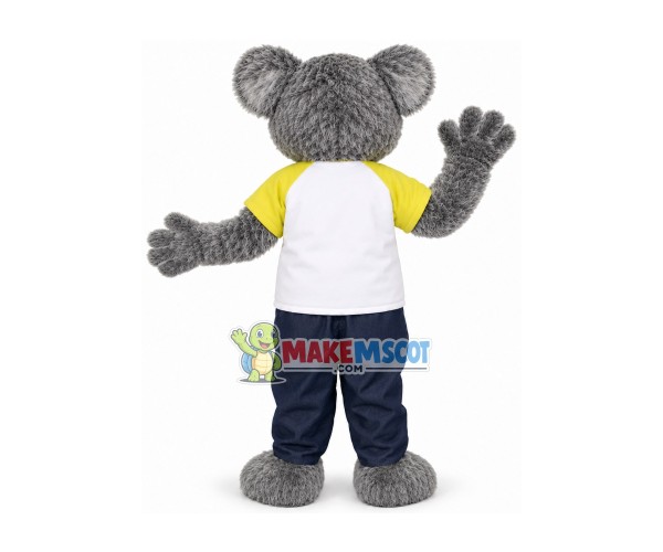 Gentle Koala Of Cochlear Company Mascot Costume Gentle Koala Of Cochlear Company Mascot Costume