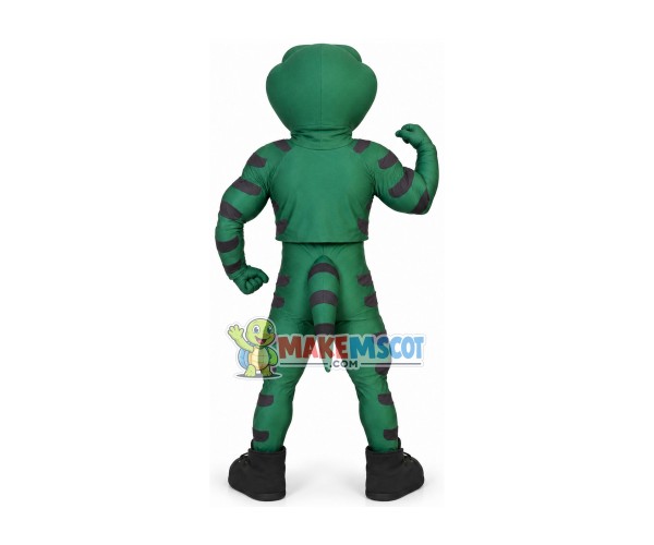 Ferocious Muscular Python Mascot Costume Ferocious Muscular Python Mascot Costume