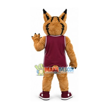 Powerful Basketball Player Tiger Mascot Costume Powerful Basketball Player Tiger Mascot Costume