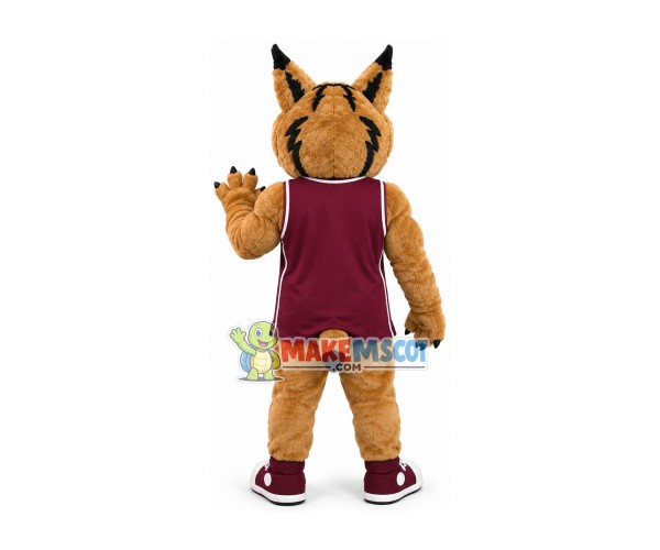 Powerful Basketball Player Tiger Mascot Costume