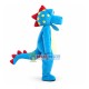 Blue Big Mouth Stegosaurus Mascot Costume Blue Big Mouth Stegosaurus Mascot Costume