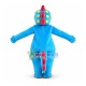 Blue Big Mouth Stegosaurus Mascot Costume Blue Big Mouth Stegosaurus Mascot Costume