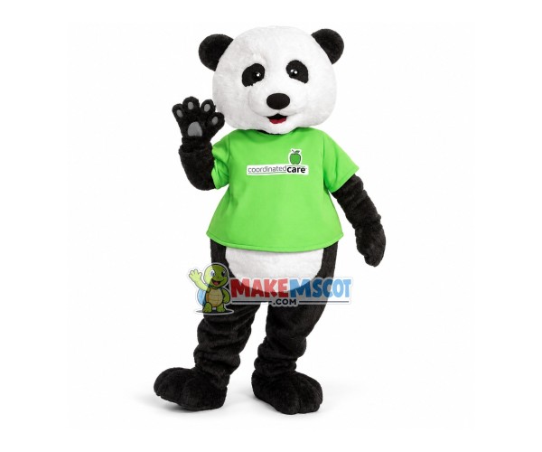 Professional Health Care Panda Mascot Costume Professional Health Care Panda Mascot Costume
