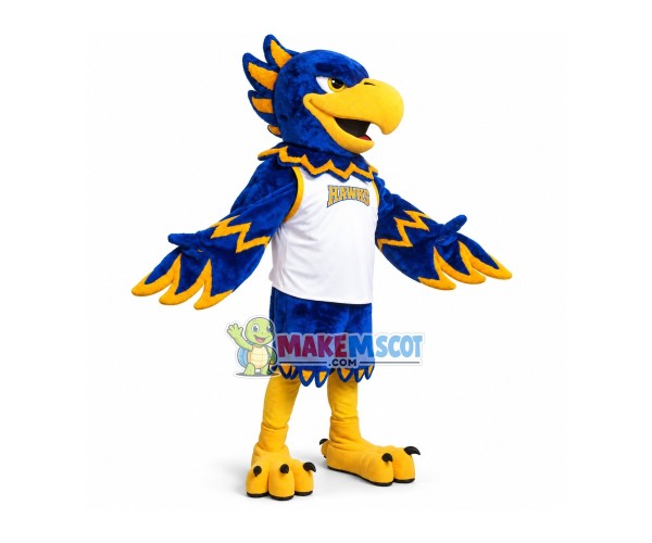 Blue Eagle Of Game Company Mascot Costume Blue Eagle Of Game Company Mascot Costume