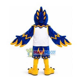 Blue Eagle Of Game Company Mascot Costume