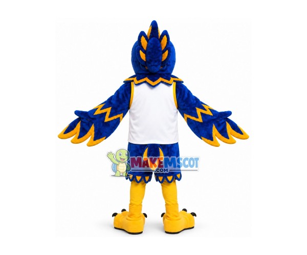 Blue Eagle Of Game Company Mascot Costume Blue Eagle Of Game Company Mascot Costume