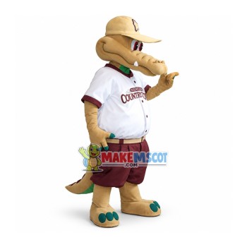 Network Technician Crocodile Mascot Costume